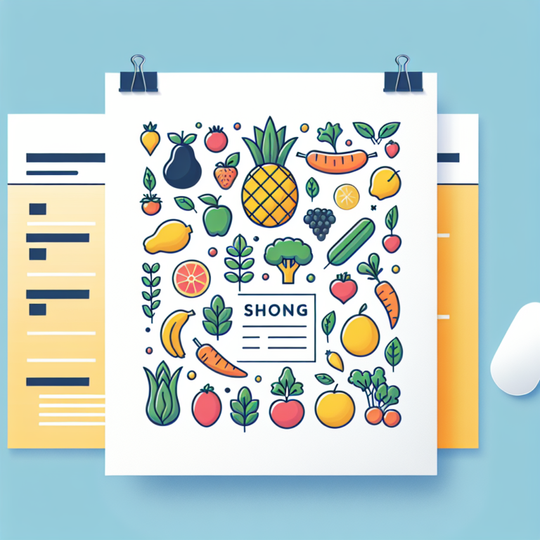 Kreasi Poster Makanan Sehat: Desain Mudah Digambar untuk Semua Usia