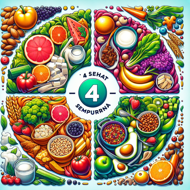 Exploring Gambar Makanan 4 Sehat 5 Sempurna: A Guide to Nutritious Eating